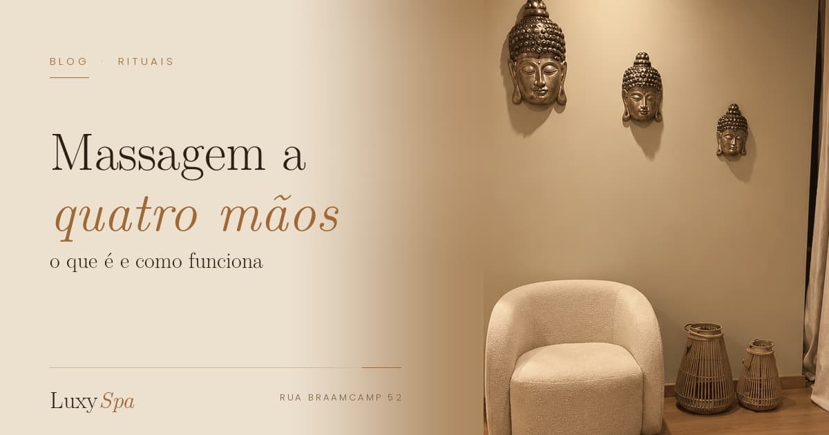 Masaje a cuatro manos: qué es y cómo funciona